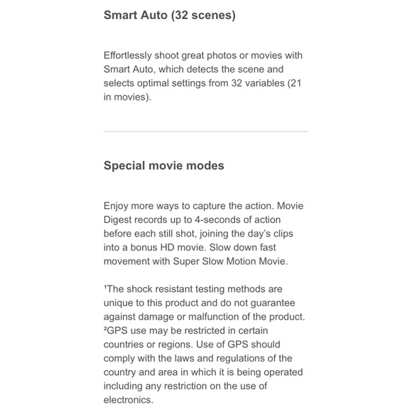 Canon PowerShot D30 Waterproof Shockproof 28mm, 5x optical zoom GPS 1080P - Picture 7 of 10